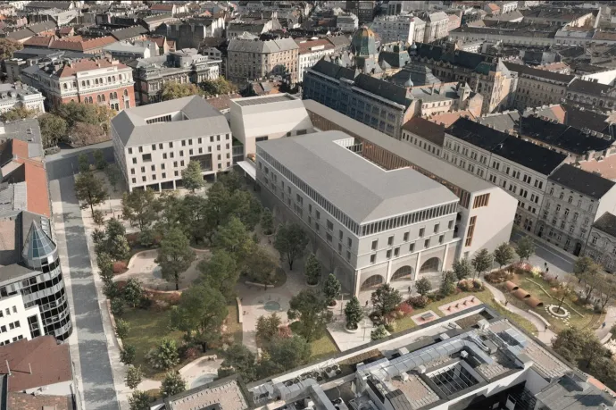 A Református Egyetemváros tervei – Fotó: Archikon Stúdió