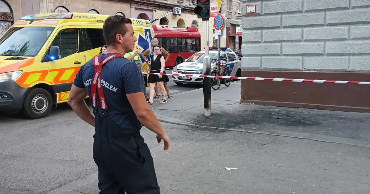 Nem talált felelőst a rendőrség a terézvárosi jelzőlámpa-robbanás ügyében, felfüggesztették az eljárást