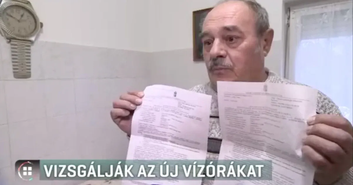 Új vízórákat szereltek fel Érden, hirtelen megtöbbszöröződött a lakosok fogyasztása