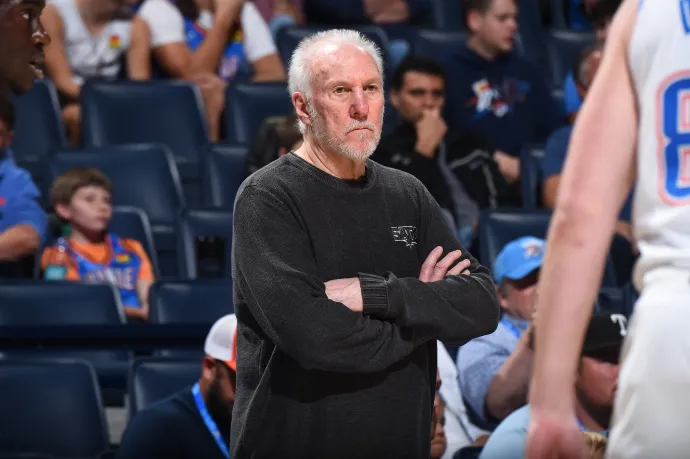 Sztrókot kapott, lábadozik Gregg Popovich legendás NBA-edző