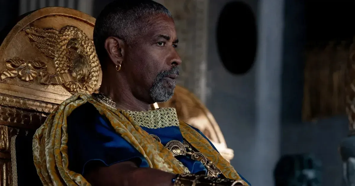 Kivágták Denzel Washington melegcsókját a Gladiátor 2-ből