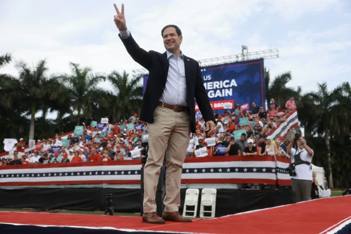 Marco Rubio egy júliusi kampányeseményen a Trump National Doral Golf Clubban – Fotó: Joe Raedle / Getty Images