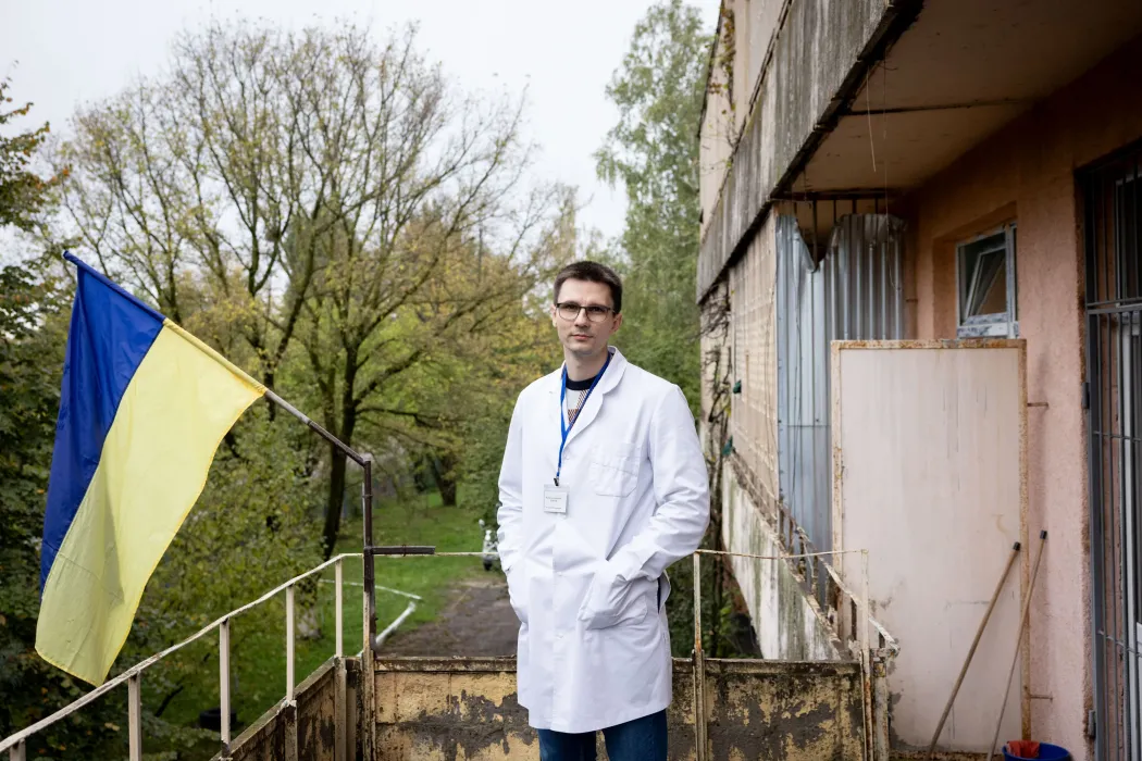 Vladyslav Pliekhov, psychiatrist, psychotherapist, medical director of the Uzhhorod clinic