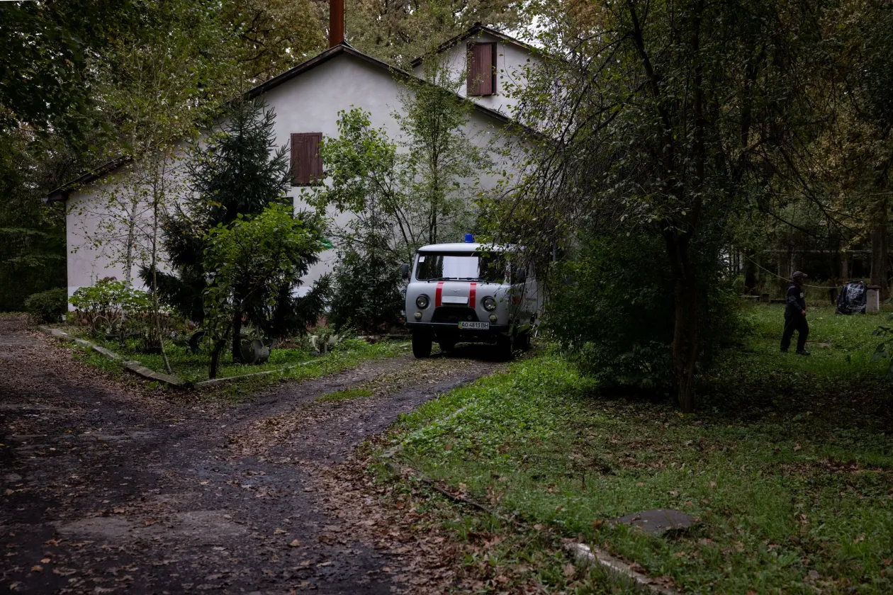 The grounds of the psychiatric clinic in Chikosh-Horonda