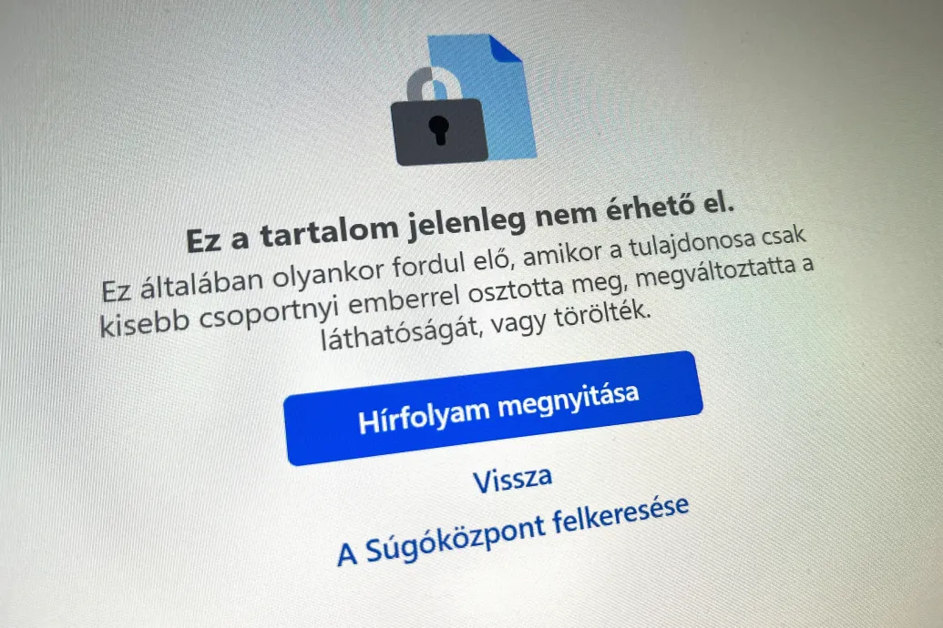 Eltűnt az Asszonysutyorgó a Facebookról