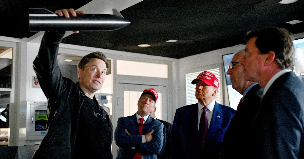 Elon Musk és Donald Trump együtt nézte végig a Starship tesztkilövését