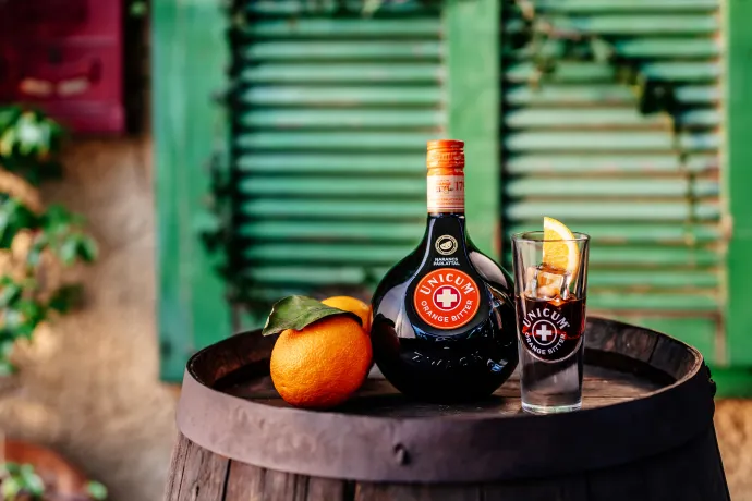 Unicum Orange Bitter Olaszországban, Fotó: Zwack Unicum Nyrt.