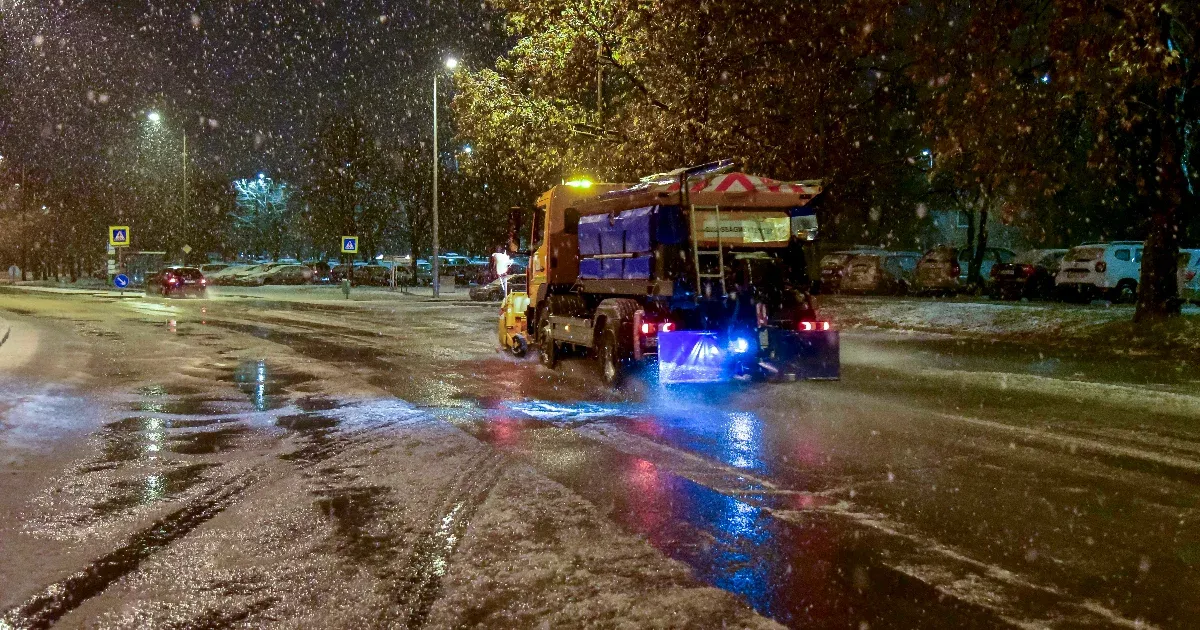 Pénteken többcentis hó lepheti el Budapestet, Karácsony a közösségi közlekedést javasolja