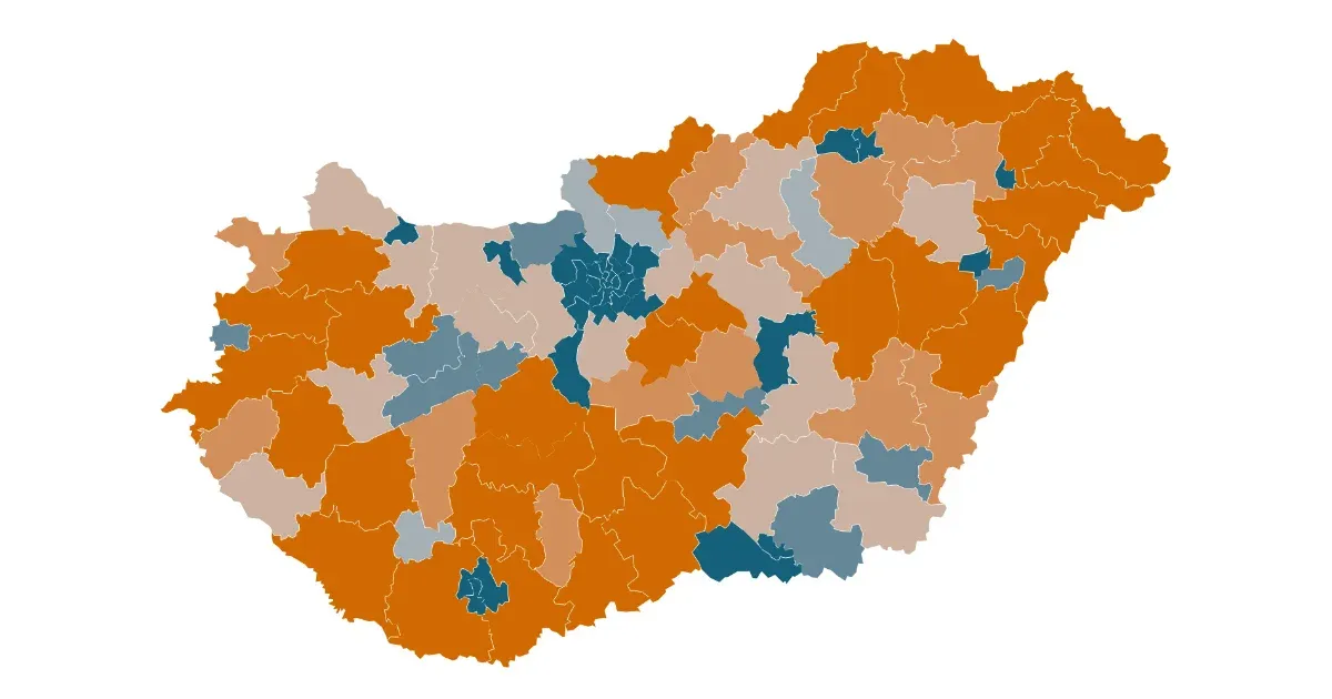 Szoros eredménynél kezd el igazán a kormánypártoknak dolgozni az új választókerületi térkép