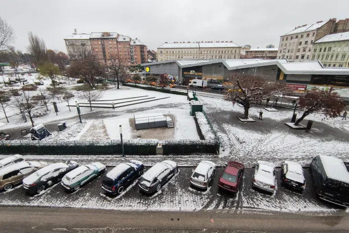 A budapesti Teleki László tér – Fotó: Németh Sz. Péter / Telex