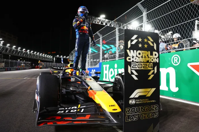 Verstappen negyedszer világbajnok, kettős Mercedes-győzelem Las Vegasban