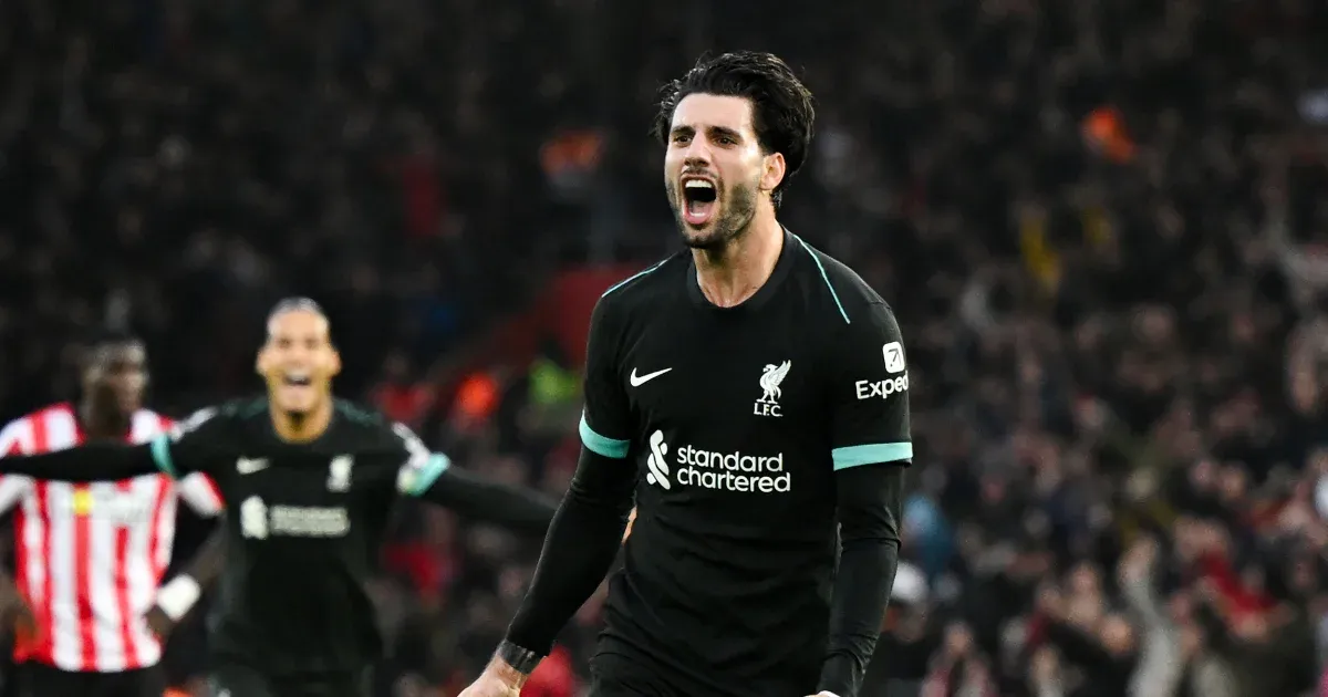 Szoboszlai bombagóljával szerzett vezetést a Liverpool a Southampton ellen