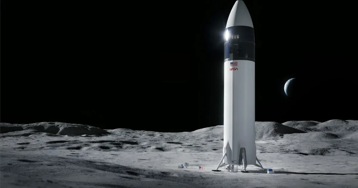 Új képeken mutatja meg a NASA és a SpaceX, hogy is képzelik el a holdra szállást