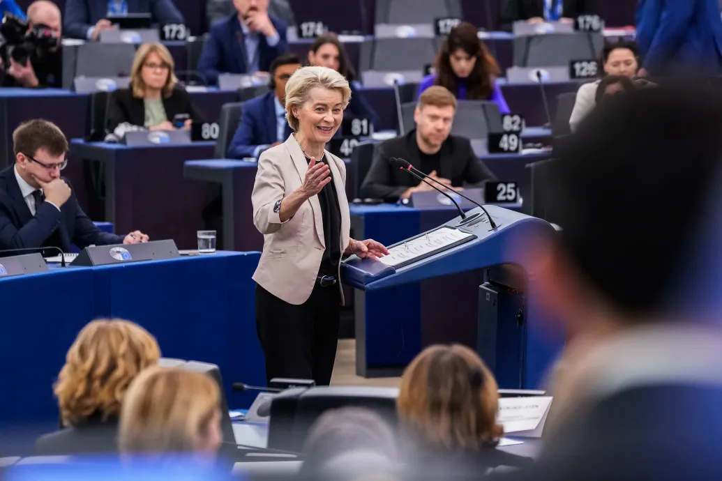 Von der Leyen: Európának ismét meg kell küzdenie a szabadságáért és a szuverenitásáért – Forrás: Telex.hu