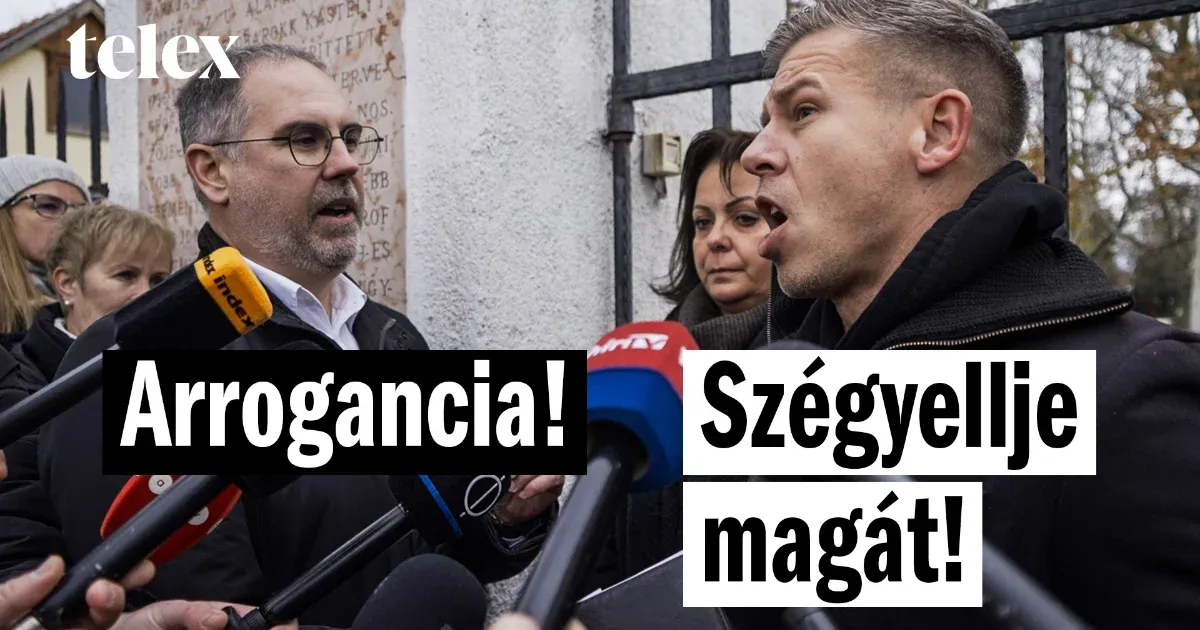 Szégyellje magát! Ön szégyellje magát! – így feszült egymásnak Magyar Péter és a helyettes államtitkár