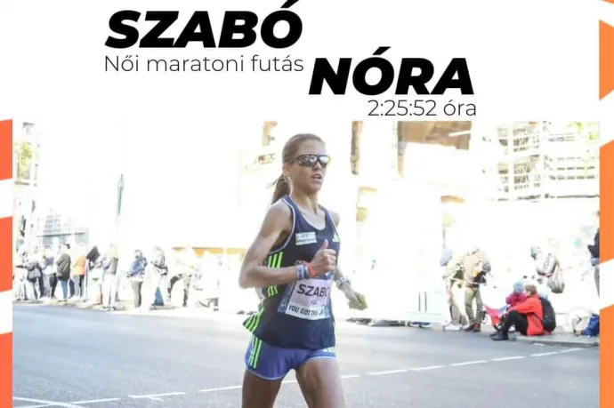 Szabó Nóra a valenciai maratonon megdöntötte a két hónapja felállított országos rekordját