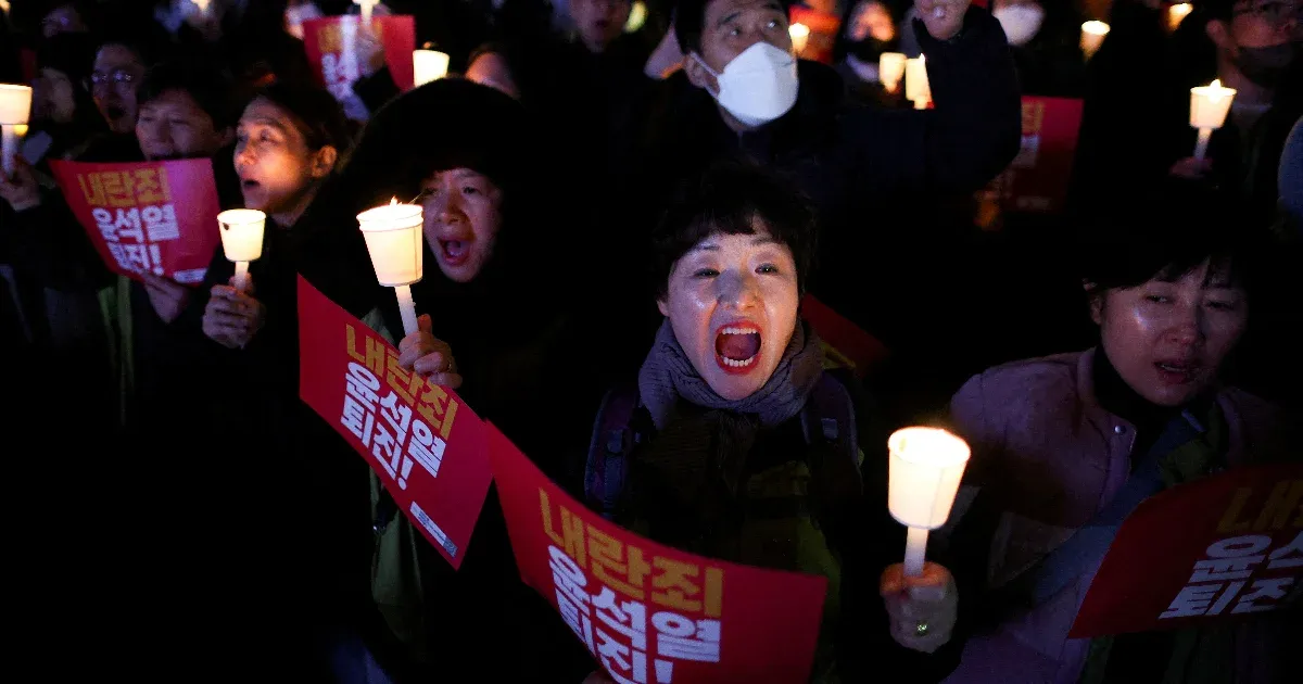 Pénteken már szavazhatnak az elnök elleni impeachmentről Dél-Koreában