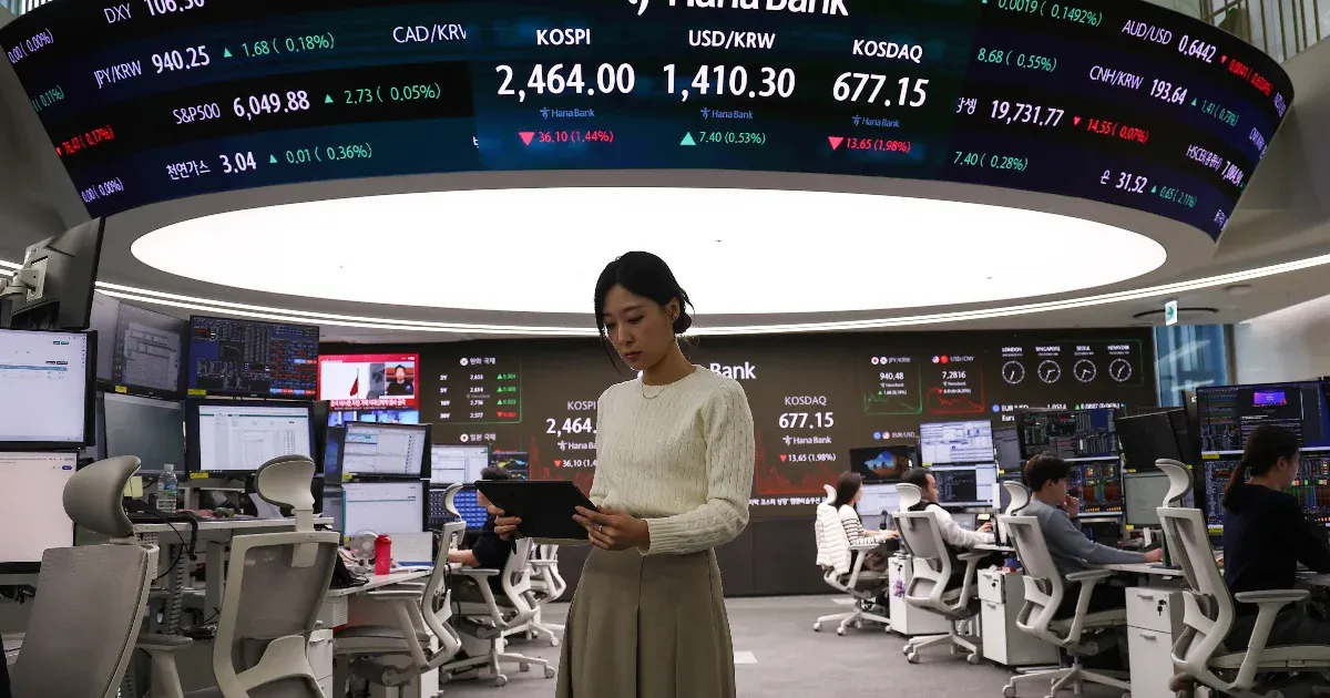 A pénzpiacoknak is nagy pofont adott a statárium bejelentése és visszavonása Dél-Koreában