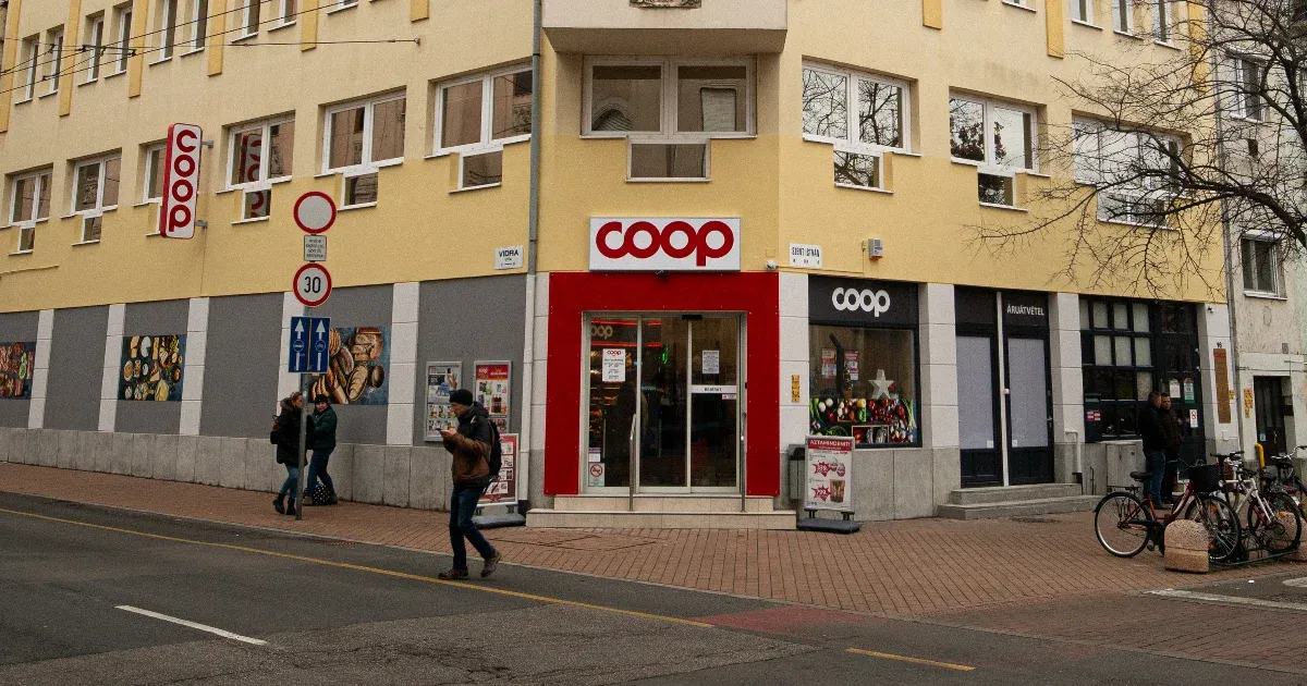 Személyzet nélküli, automata Coop nyílik Szegeden