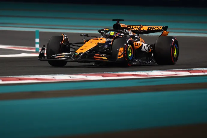 A McLaren közel a bajnoki címhez, az egyik Haas Verstappen előtt a F1 idei utolsó időmérőjén