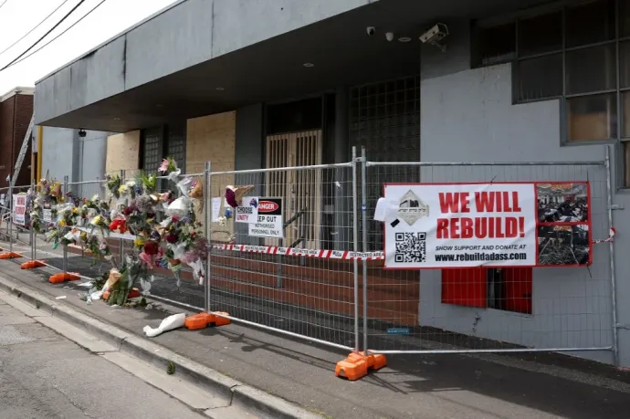 Terrortámadásként kezelik a melbourne-i zsinagógában történt gyújtogatást