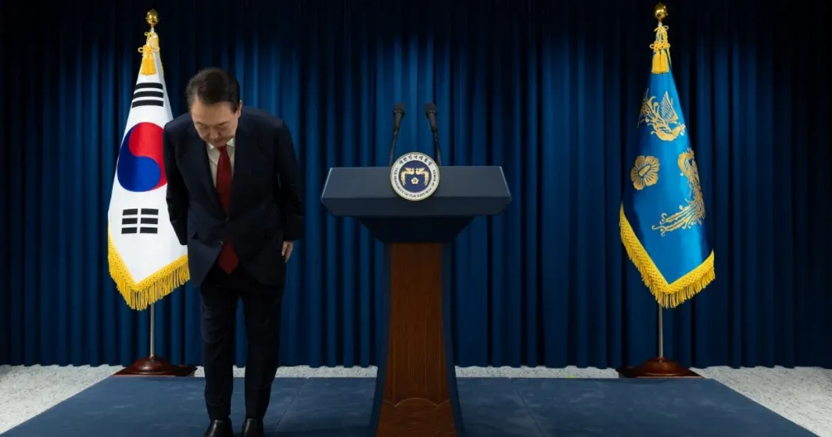 Nem hagyhatja el az országot a dél-koreai államfő