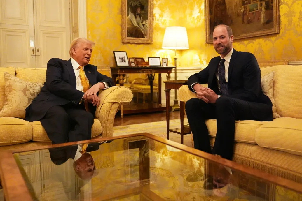 Trump: Vilmos herceg élőben sokkal jobban néz ki! – Forrás: Telex.hu