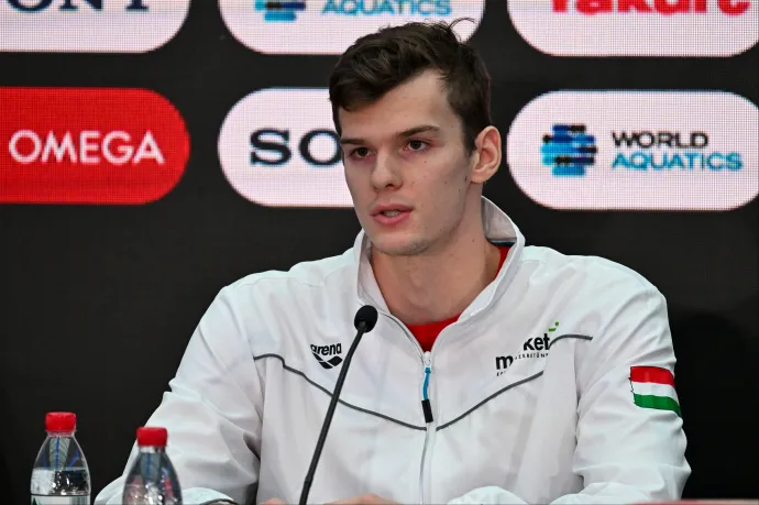 Országos csúcsot úszott Kós Hubert a rövidpályás úszó-világbajnokságon