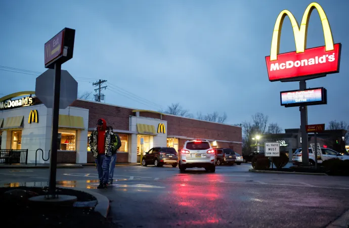 A McDonald's étterem Altoonában, ahol Luigi Mangionét felismerték – Fotó: Eduardo Munoz / Reuters