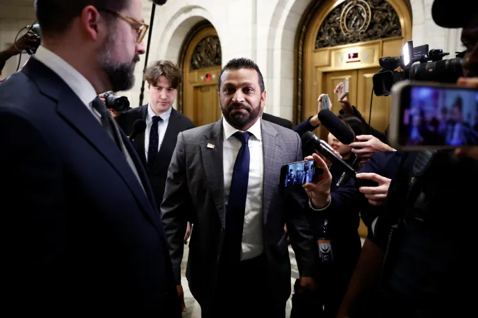 Kash Patel – Fotó: Benoit Tessier (Reuters)