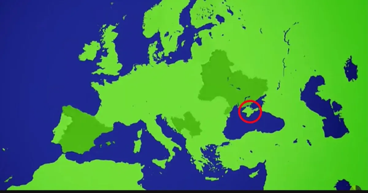A FIFA elcsatolta térképén Ukrajnától a Krímet