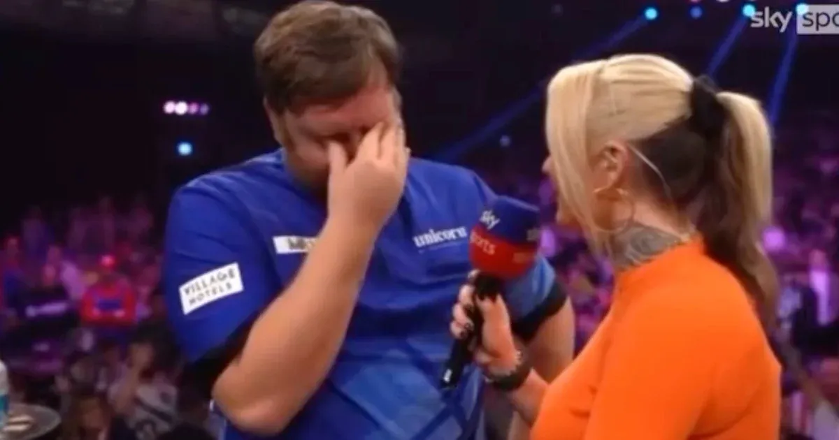 Meccs közben fakadt sírva a skót dartsos a vb-n, a közönség kinevette