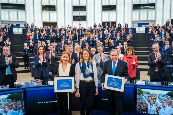 Venezuelai ellenzékieket díjazott az Európai Parlament