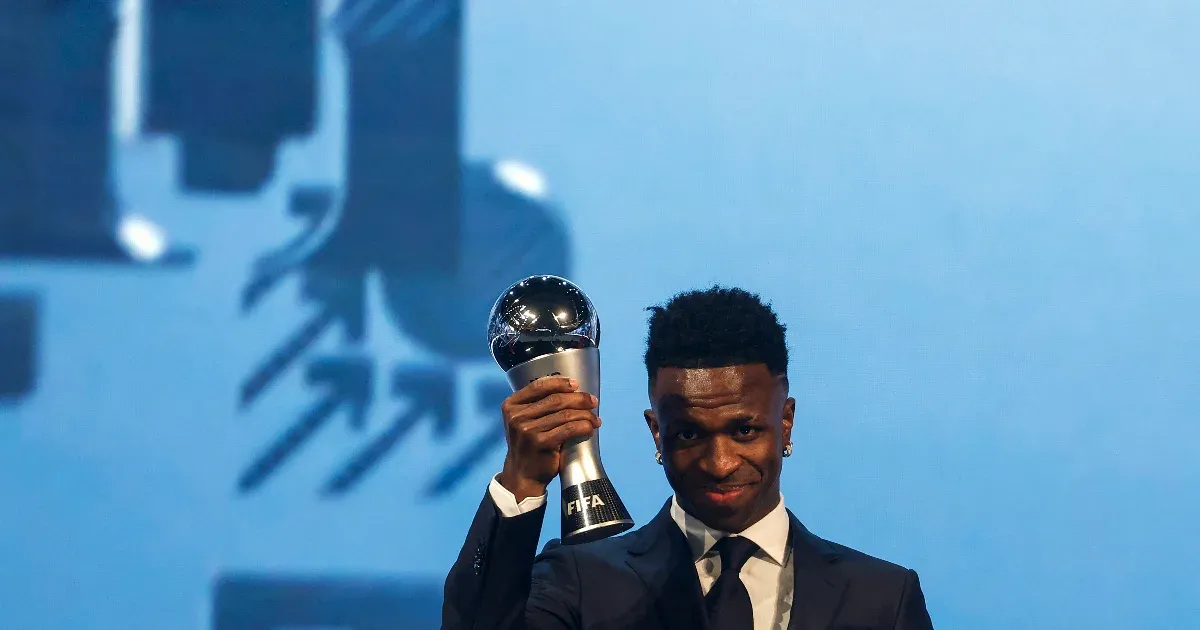 Vinícius Júnior az év játékosa a FIFA-nál