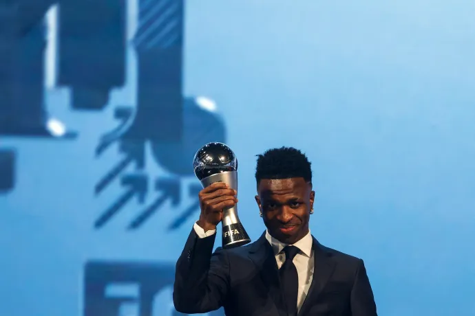 Vinícius Júnior az év játékosa a FIFA-nál