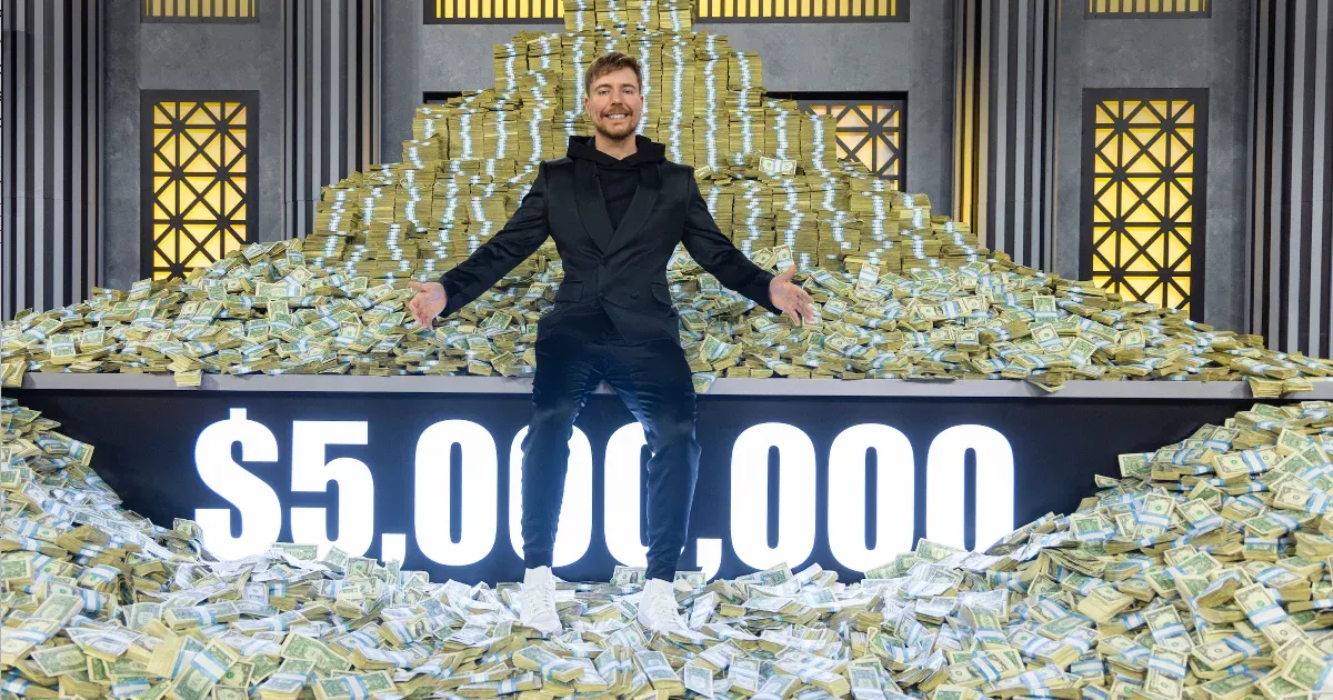 MrBeast megalomán műsora új korszakot nyit a tévés vetélkedők történetében