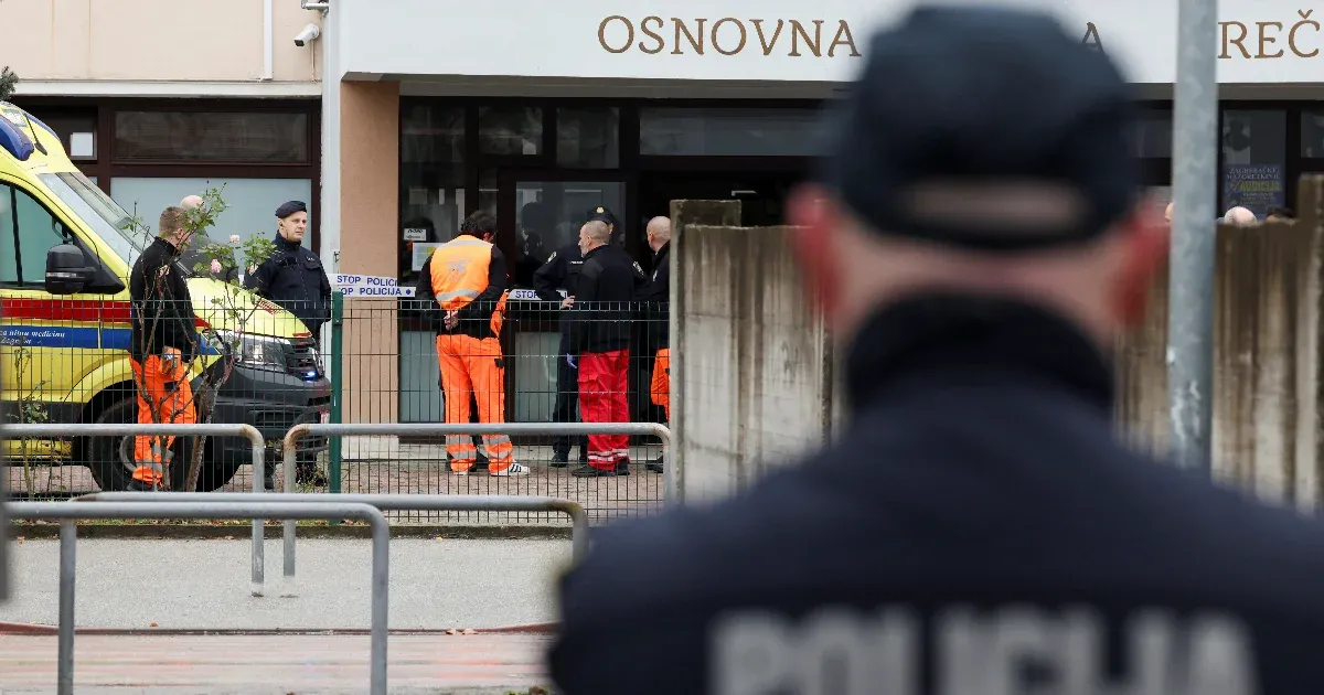 Késsel támadt egy 19 éves fiú egy zágrábi iskolában, az egyik elsős diák meghalt