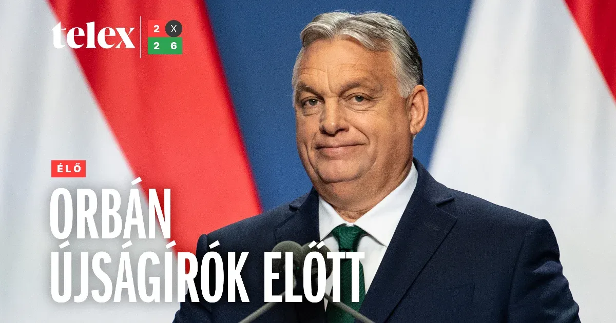 Orbán Viktor évzáró sajtótájékoztatóját élőben elemeztük