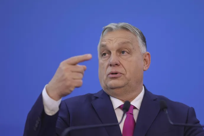 Ciolacu és Orbán a sajtótájékoztatón – Fotók: Octav Ganea / INQUAM Photos 