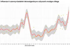 NNGYK: Nőni fog az influenzafertőzések száma