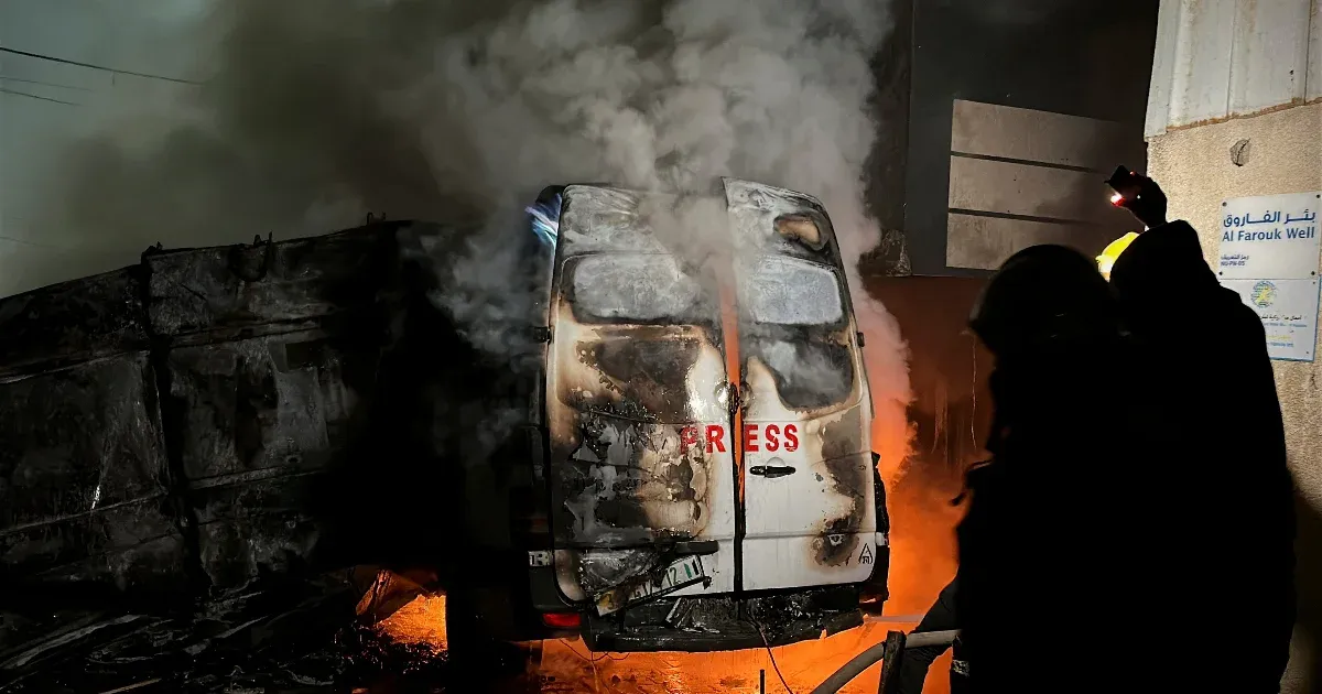 Egy palesztin tévécsatorna szerint újságírók haltak meg egy izraeli légicsapásban