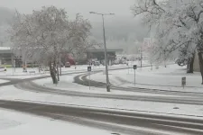 Ipari hó esett Kazincbarcikán