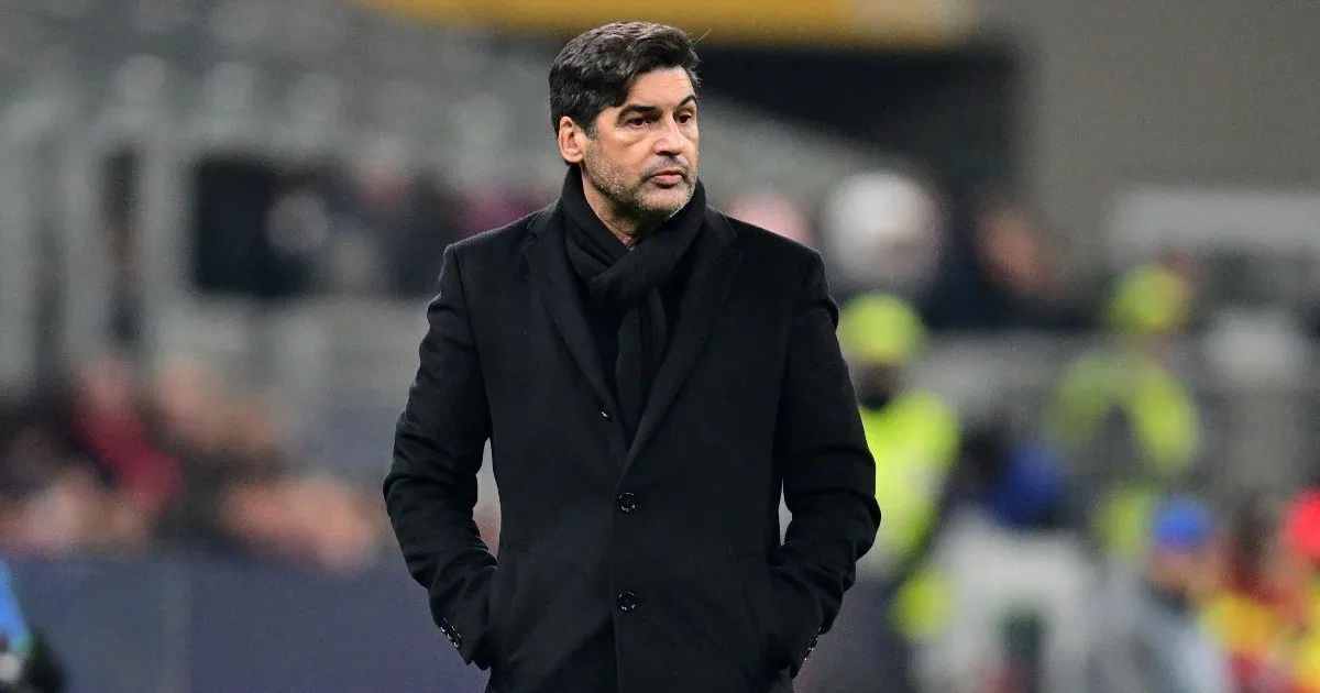 Menesztették az AC Milan edzőjét, Paulo Fonsecát