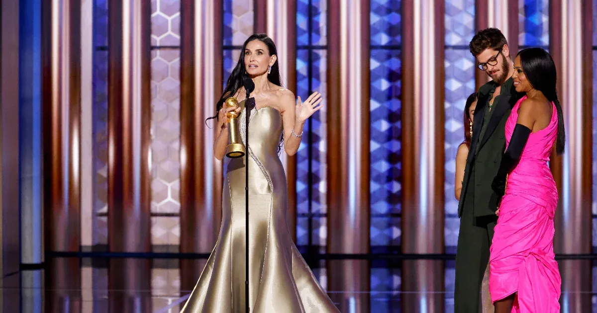 A popcornszínésznőnek elkönyvelt Demi Moore és egy előre leírt film miatt lett emlékezetes a Golden Globe