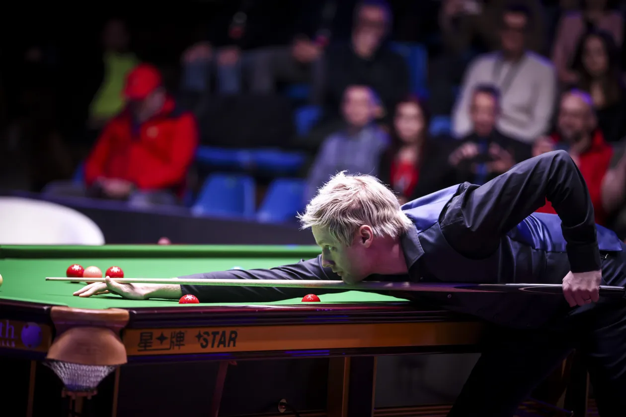 Révész Bulcsú és Neil Robertson – Fotó: Melegh Noémi Napsugár / Telex