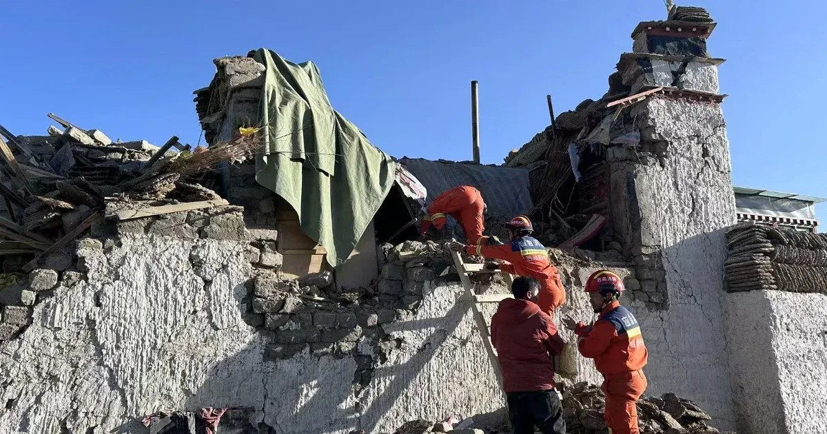 Erős földrengés rázta meg Tibetet, 95 fölé emelkedett a halálos áldozatok száma