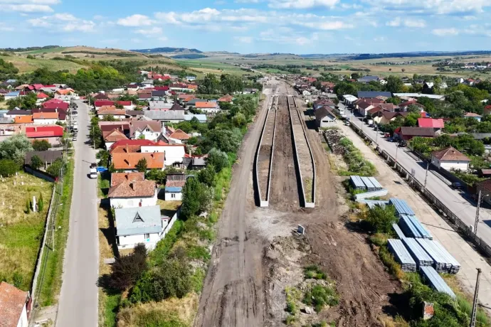 Így áll a Nagyvárad és Kolozsvár közötti vasútvonal felújítása