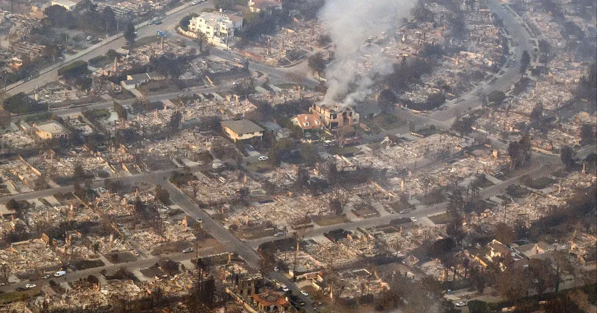 Fogadni lehet a Los Angeles-i tűzvészre is egy amerikai kriptokereskedő oldalon