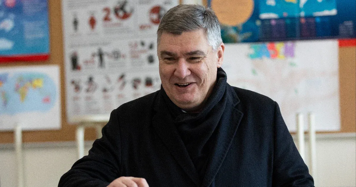 Horvát elnökválasztás: a szavazatok háromnegyedével nyert az eddigi államfő, Zoran Milanović