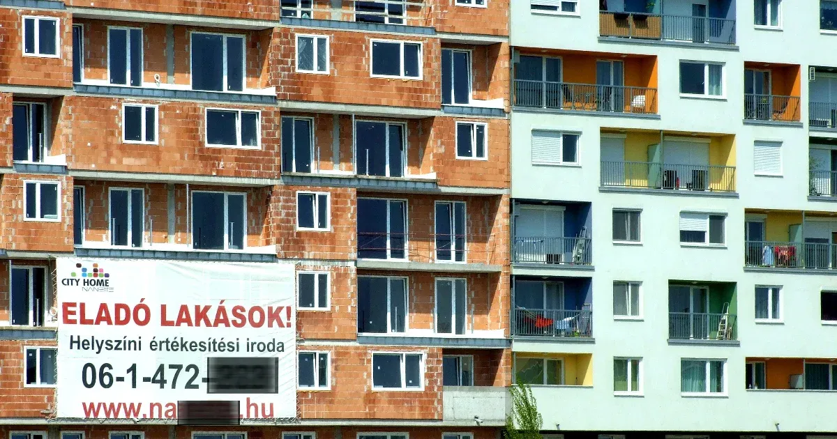 A hitelből lakást vásárlók 55 százalékának már több kölcsönt kell felvennie, mint amennyi önereje van